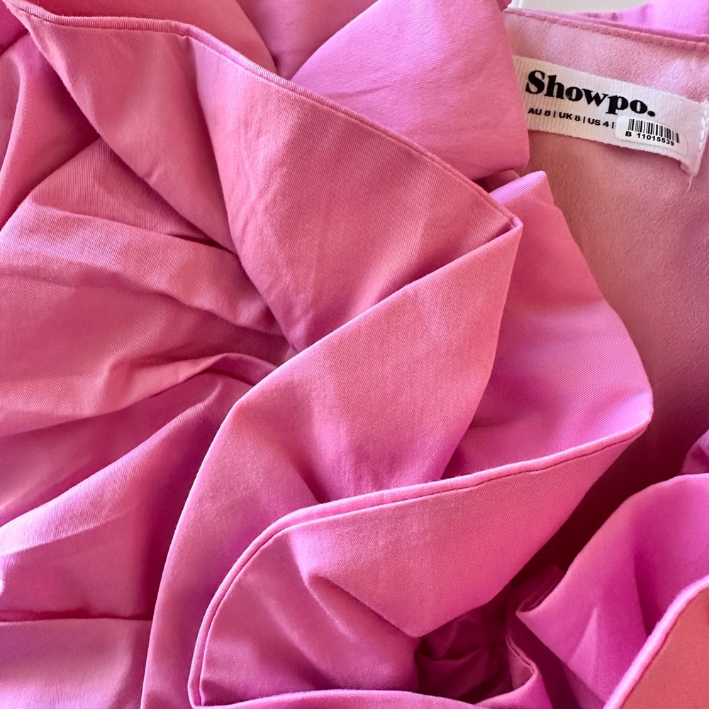Pink Ruffled Dress - Picture 3 of 6